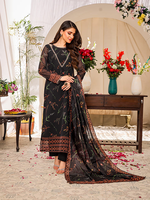 Rang E Bahar By Nazmina Formals Collection'2025-Brun Ébène (FR-776)
