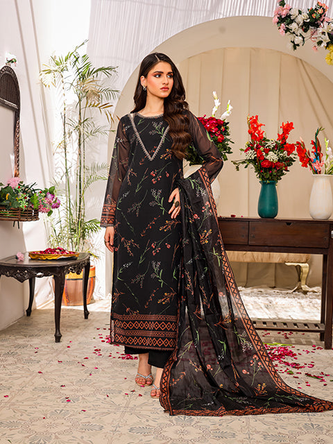 Rang E Bahar By Nazmina Formals Collection'2025-Brun Ébène (FR-776)