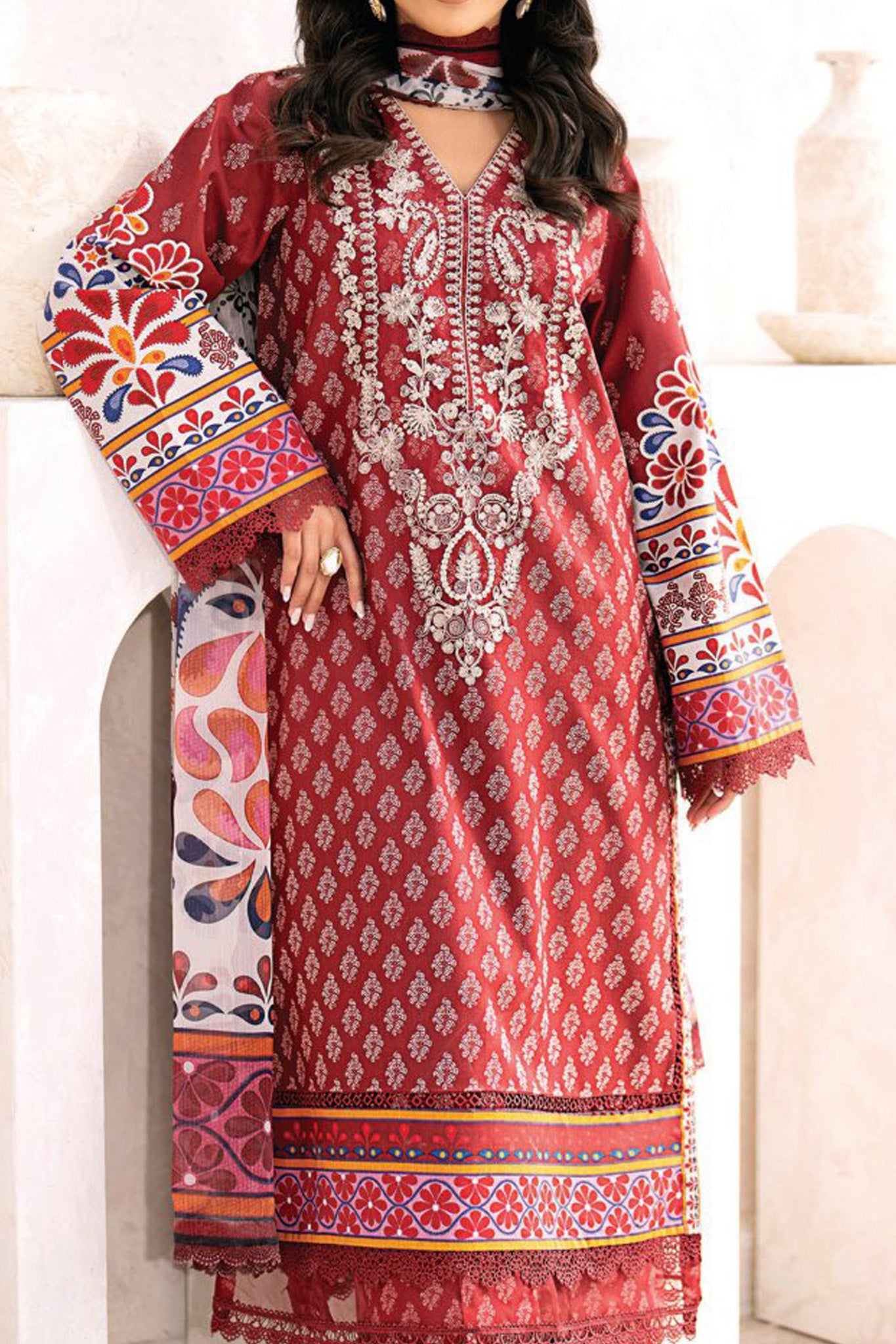 Summer Soiree By Xenia Unstitched 3 Piece Printed Lawn Collection'2024-12-Tropez