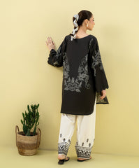 Falling Pretty By Kaanthaa Stitched 2 Piece Summer Suit-Cocoa CrÃƒÂ¨me