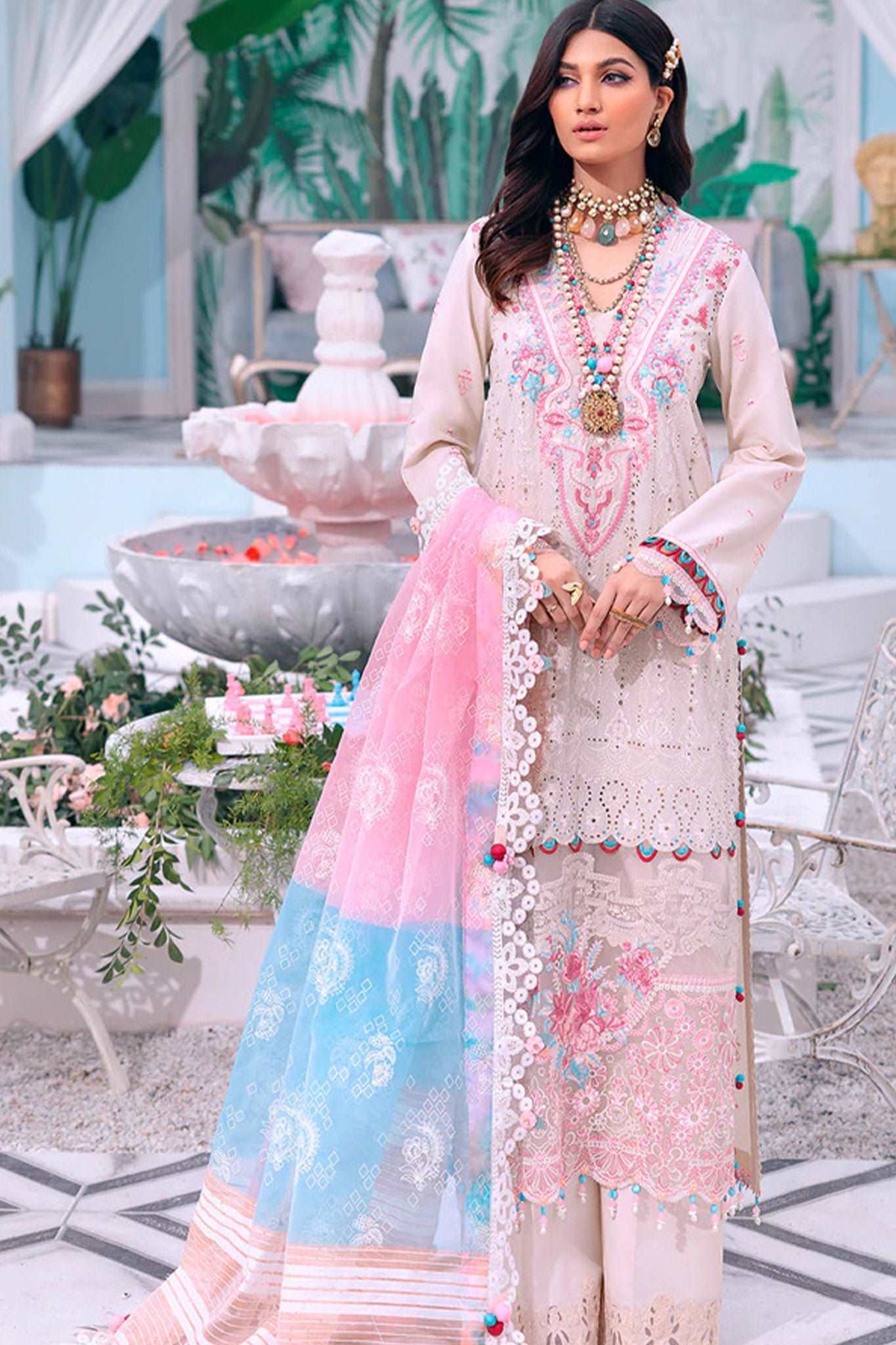 Afsana by Anaya Unstitched 3 Piece Luxury Eid Festive Lawn Collection'2022-AL22-12