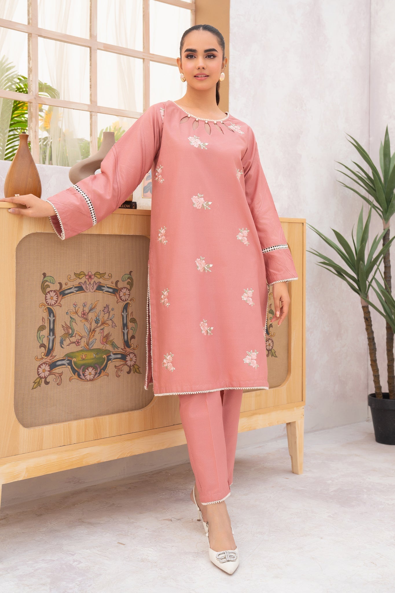 Winter Basics by Panache Apparel Stitched Collection-Petal Frost