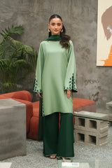 Suave By Mannat Clothing Stitched Formals Edit Suit-Serene