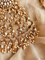 Made For Her-Golden Grandeur Jumbo Jhumer - KMW071