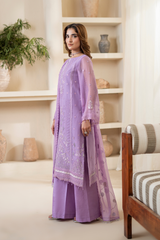 Anaya Noor By Zebtan Unstitched 3 Piece Luxury Formals Suit-AN-01