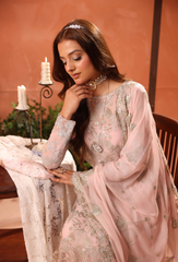Heer By Humdum Stitched 3 Piece Formals Vol-02 Collection'2025-D04