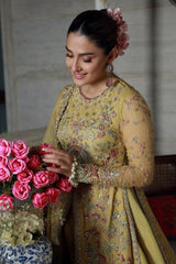 Gulmina Unstitched 3 Piece Luxury Chiffon Suit-Ayeza