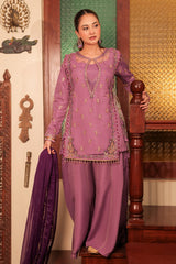Omal By Komal Stitched 4 Piece Formals Suit-Wafa