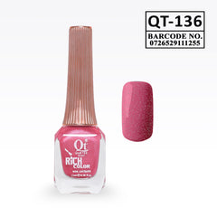 Quetee Beauty Rich Color Nail Polish QT-136