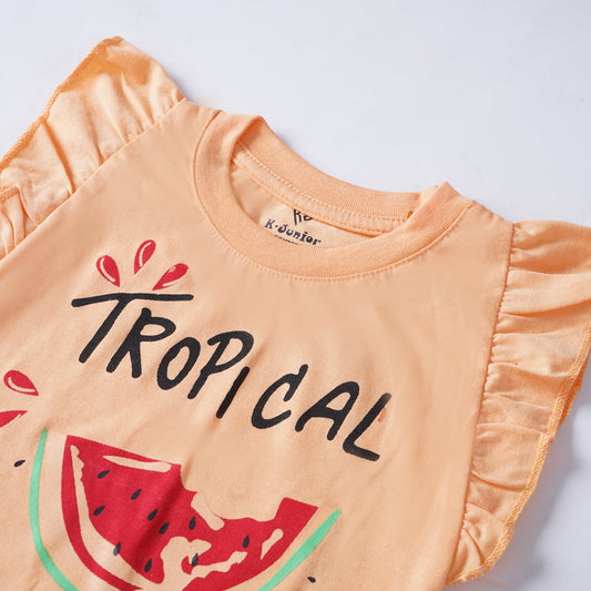 Kjunction Girls T-shirt (Tropical)