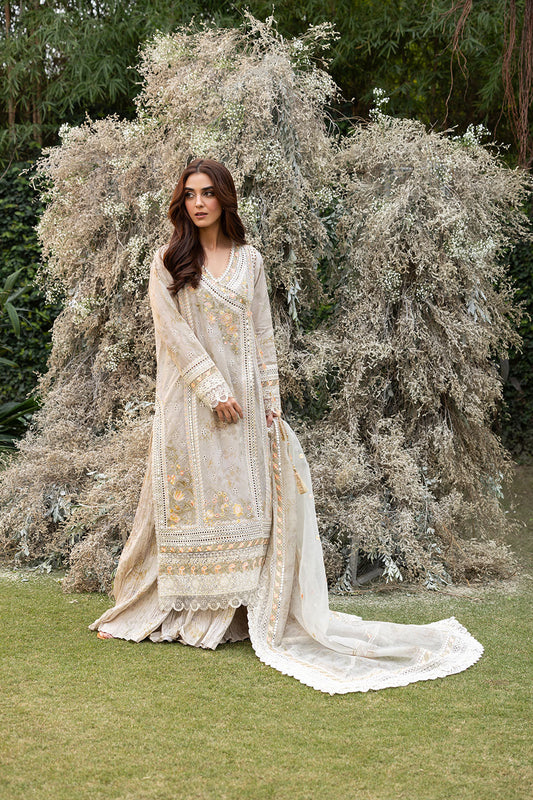 Sobia Nazir Unstitched 3 Piece Luxury Lawn Collection-D-13-B