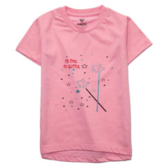 Kjunction Girls H/S t shirt code - (glitter)