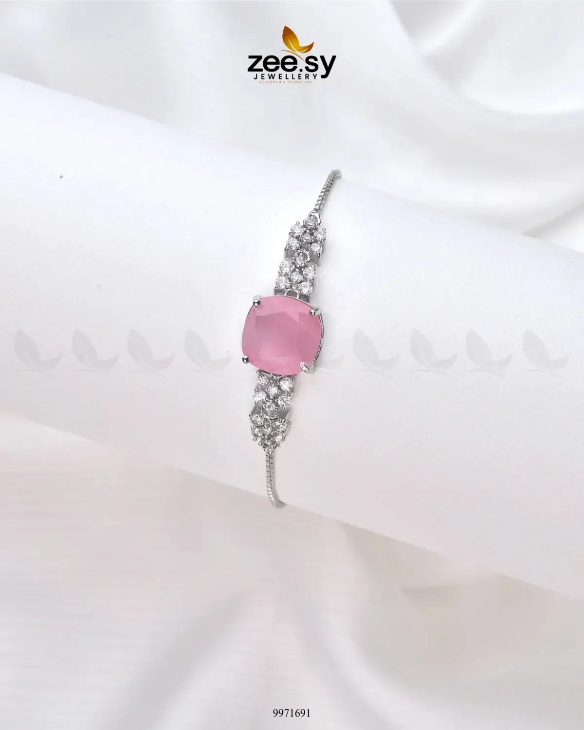 Morganite Bracelets Mint pink - Zeesy Jewellery