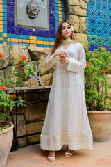 Manahils Stitched Formals Kurti 117
