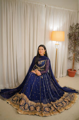 Kalidaar Frocks By Asma & Sidra Stitched Formals Suit-Sarah Khan