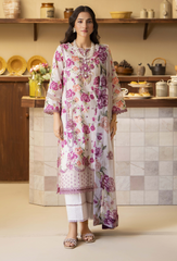 Senora By Humdum Stitched 3 Piece Emb Printed Lawn Collection'2025-D-10