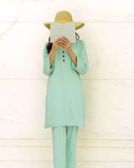 Noor E Rang by Ayla Studio Stitched 2 Piece Summer Collection'2025-Sabz-Sitara