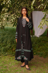 Winter Solstice By Panache Apparel Stitched 3 Piece Winter Collection'2026-Nehan