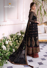 Asim Jofa Chandni '23 Ajcc-06 Designers Stitched Embroidered Chiffon 3 Pcs