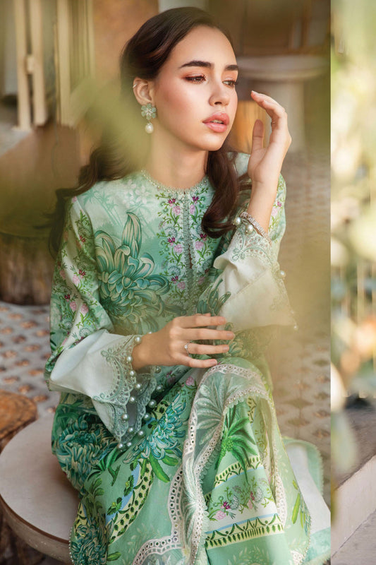 M.Prints By Maria B Unstitched 3 Piece Spring Summer Collection'2025-14-A