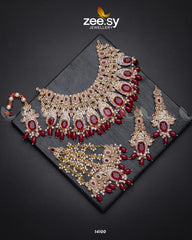 Aroob's Bridal Set - Zeesy Jewellery