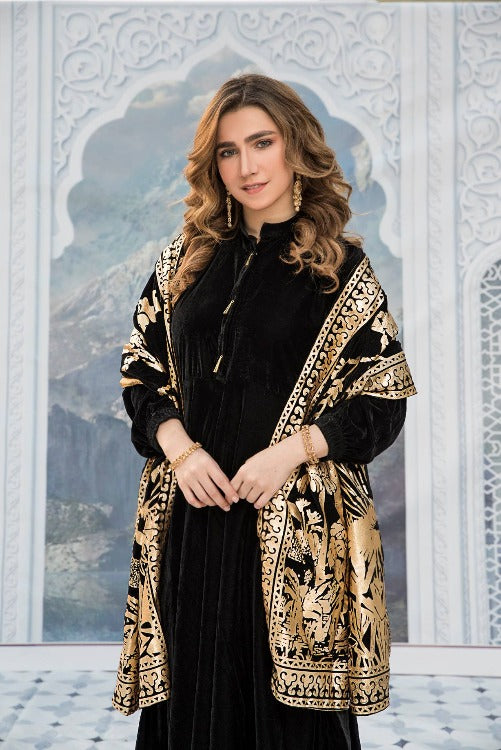 Panache Apparel Stitched Shirt Collection-Prestige Black