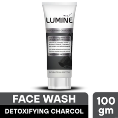 Lumine Detoxifying Charcoal Whitening Face Wash - 100g