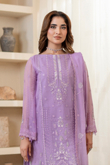 Anaya Noor By Zebtan Unstitched 3 Piece Luxury Formals Suit-AN-01