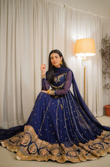 Kalidaar Frocks By Asma & Sidra Stitched Formals Suit-Sarah Khan