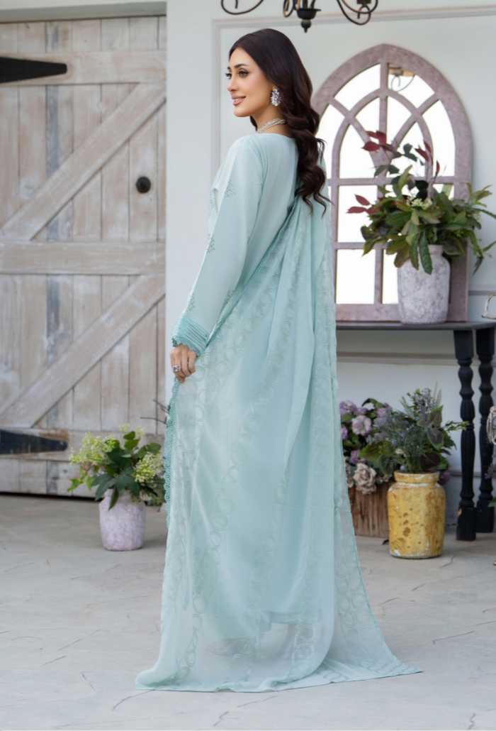 Aviva By Humdum Unstitched 3 Piece Emb Lawn Collection-D-04