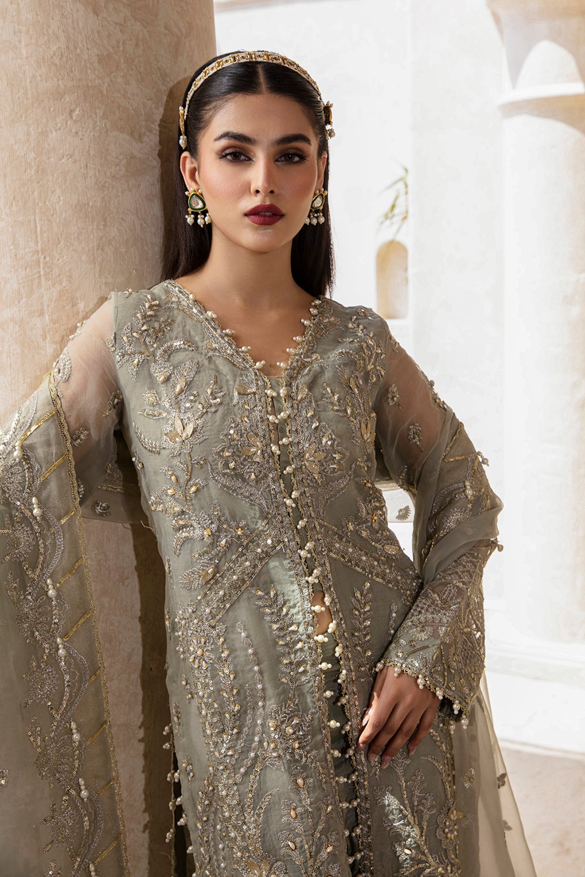Zarposh Unstitched 3 Piece Formals Collection-MUSHK