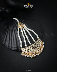 Ruhani Jhumar Black - Zeesy Jewellery