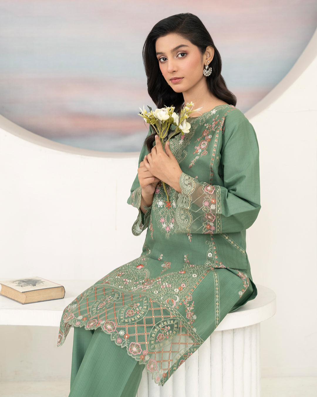 Flutterby Stitched 2 Piece Summer Lawn Collection'2025-Mahgul-gr