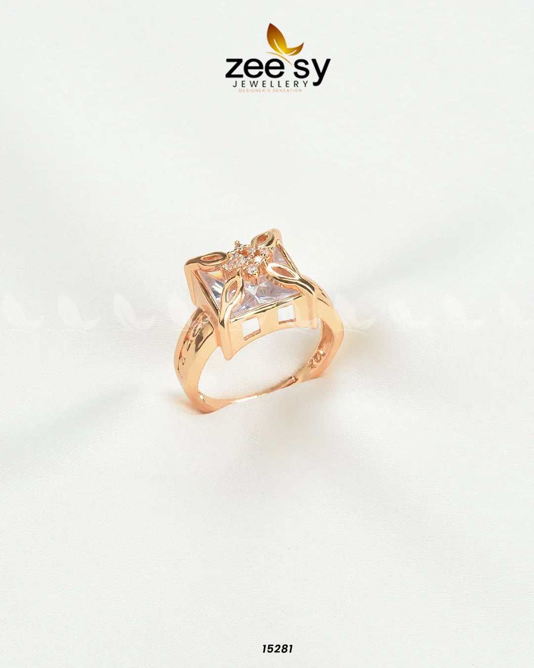 Solstice Ring White - Zeesy Jewellery