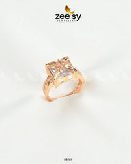 Solstice Ring White - Zeesy Jewellery