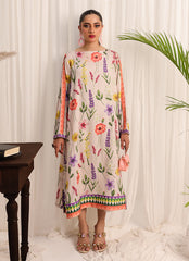Zlooms 1 Pc Poly Silk Long Dress  - ZL25-C05-05