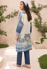 A La Mode By Humdum Unstitched 2 Piece Printed Lawn Vol-02 Collection'2024-D-09