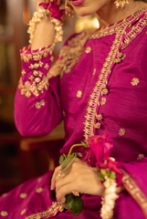 Omal By Komal Stitched 3 Piece Formals Collection'2025-Mehnaaz - 3Pc
