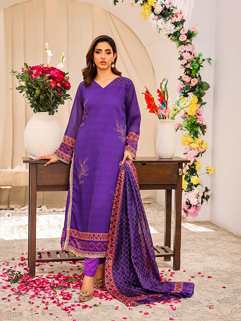 Rang E Bahar By Nazmina Formals Collection'2025-Orchidée Royale (FR-781)