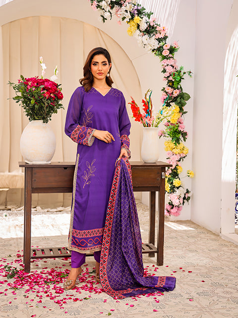 Rang E Bahar By Nazmina Formals Collection'2025-Orchidée Royale (FR-781)