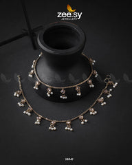 Cubic Anklets Antique - Zeesy Jewellery