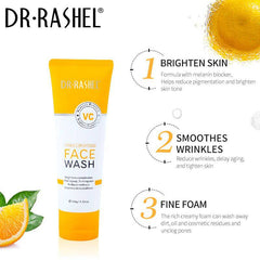 Dr Rashel-Vitamin C brightening face wash-DRL-1634