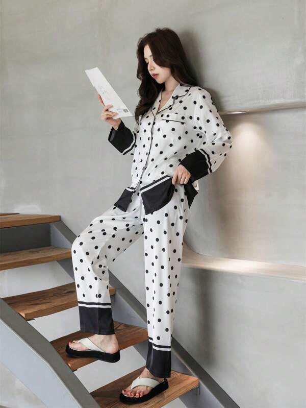 Studio By Arj She's Inn Stylish Selections Women Nightwear Smoothy Silky Satin Pajama set Night Drees For Girls