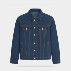 Mercato Navy Blue Denim Jacket