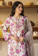 Senora By Humdum Stitched 3 Piece Emb Printed Lawn Collection'2025-D-10