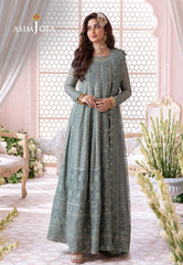 Asim Jofa Chandni '23 Ajcc-07 Designers Stitched Embroidered Chiffon 3 Pcs