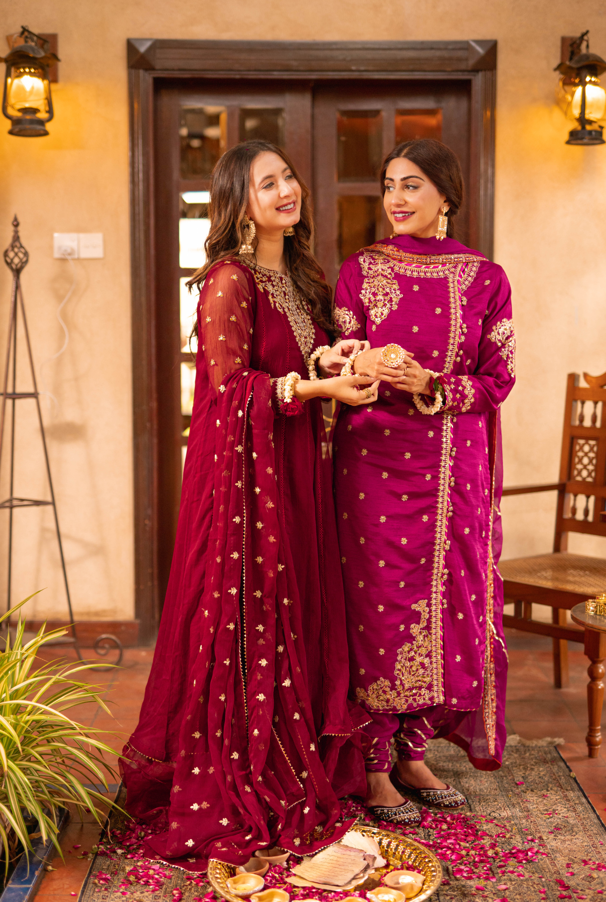 Omal By Komal Stitched 3 Piece Formals Collection'2025-Mehnaaz - 3Pc