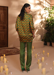 Zlooms 2 Pc Silk Formal Co-Ord Set - ZL25-C06-01
