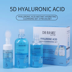 Dr Rashel-Hyaluronic Acid Instant Hydration Skin Cleansing Set-Drl-1749