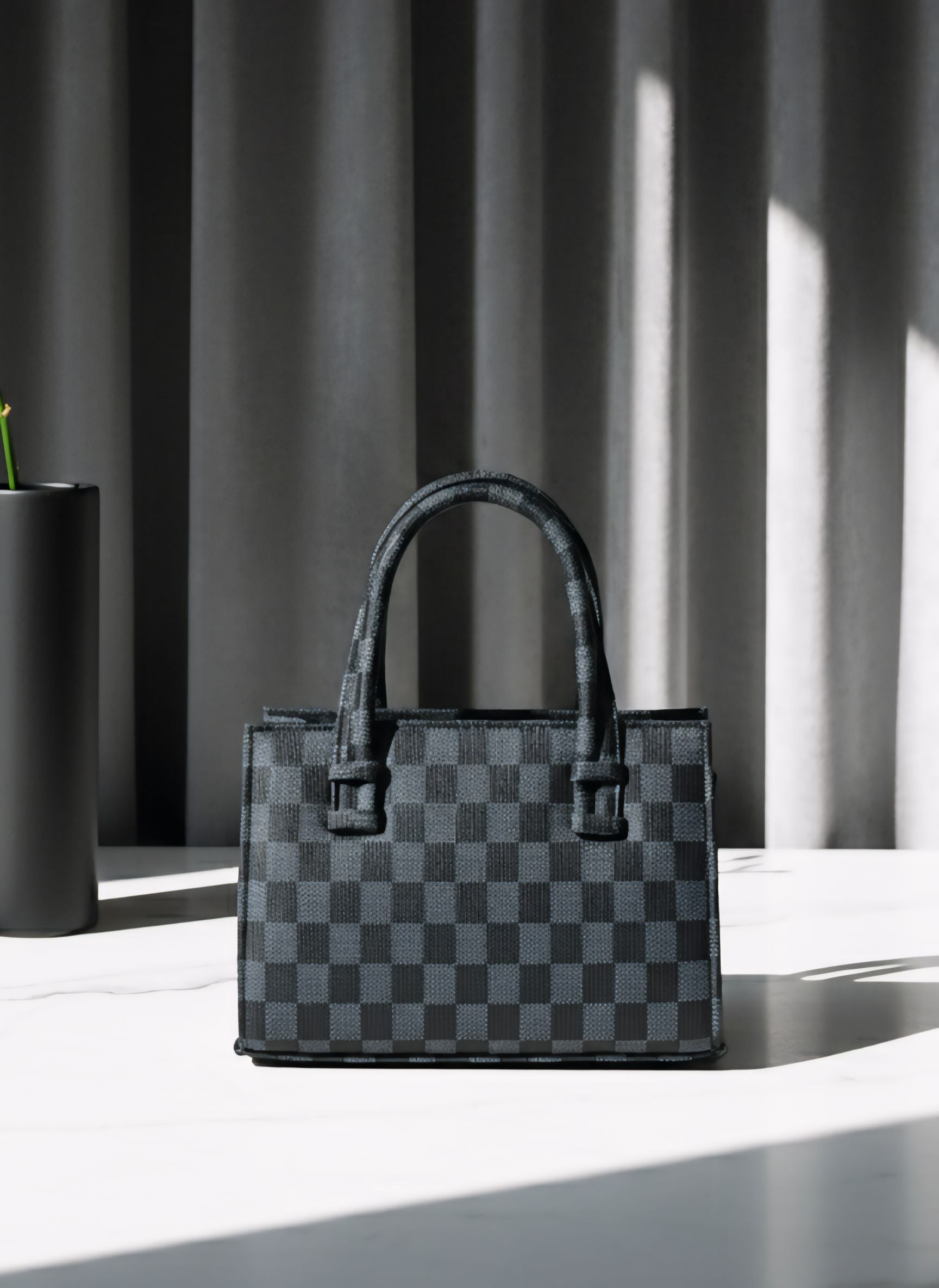 Checkered Style Handbag Design for women 2026